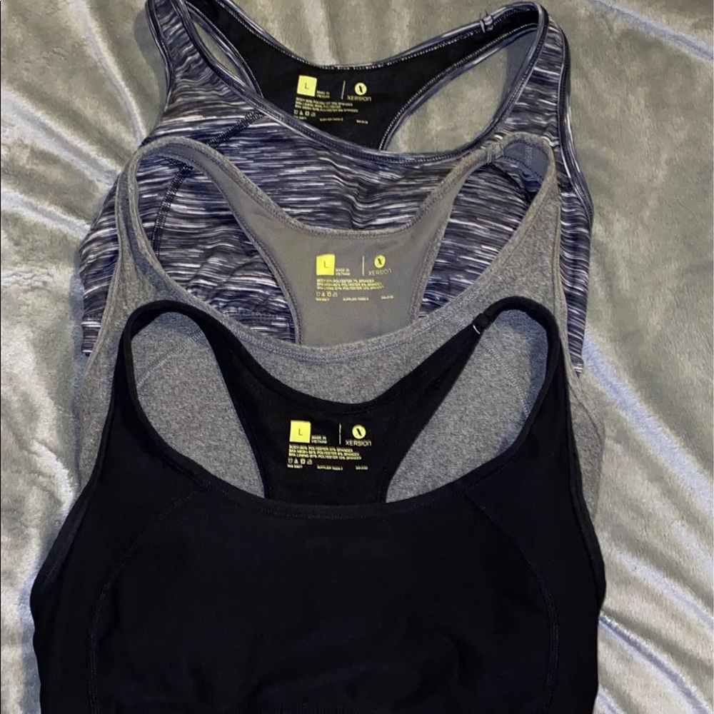 Xersion sports bras